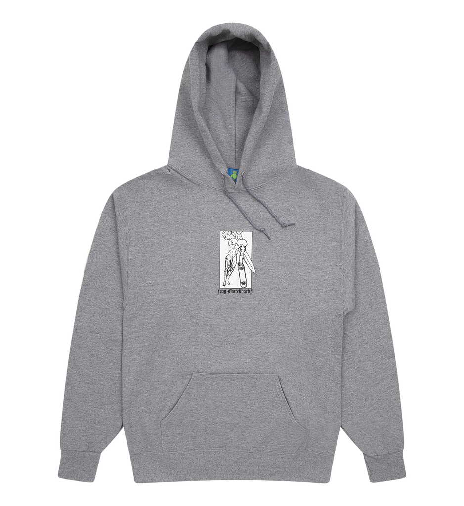 Medieval Sk8lord Hoodie (Grey) frog skateboards