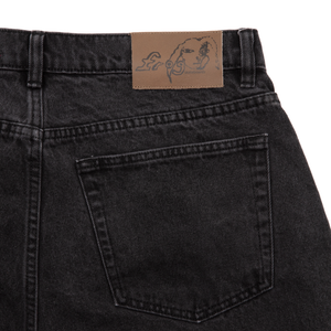 Frog 5-Pocket Denim Jeans (Washed Black)