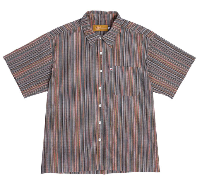 Mojo Stripe Pocket Shirt (Red)