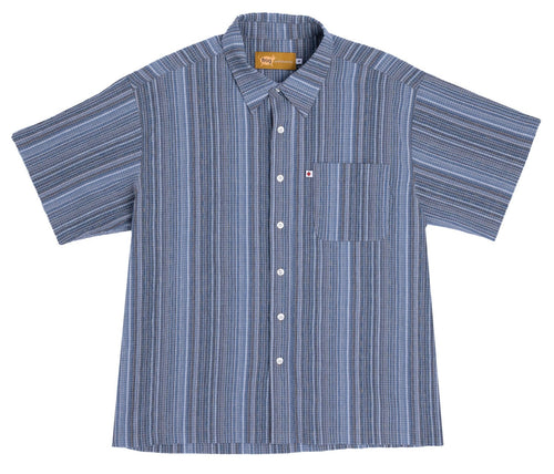 Mojo Stripe Pocket Shirt (Blue)