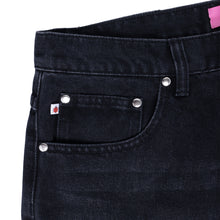 Relaxed Fit Bootcut Jean (Black)