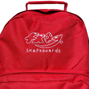Dino Logo Backpack (Red)