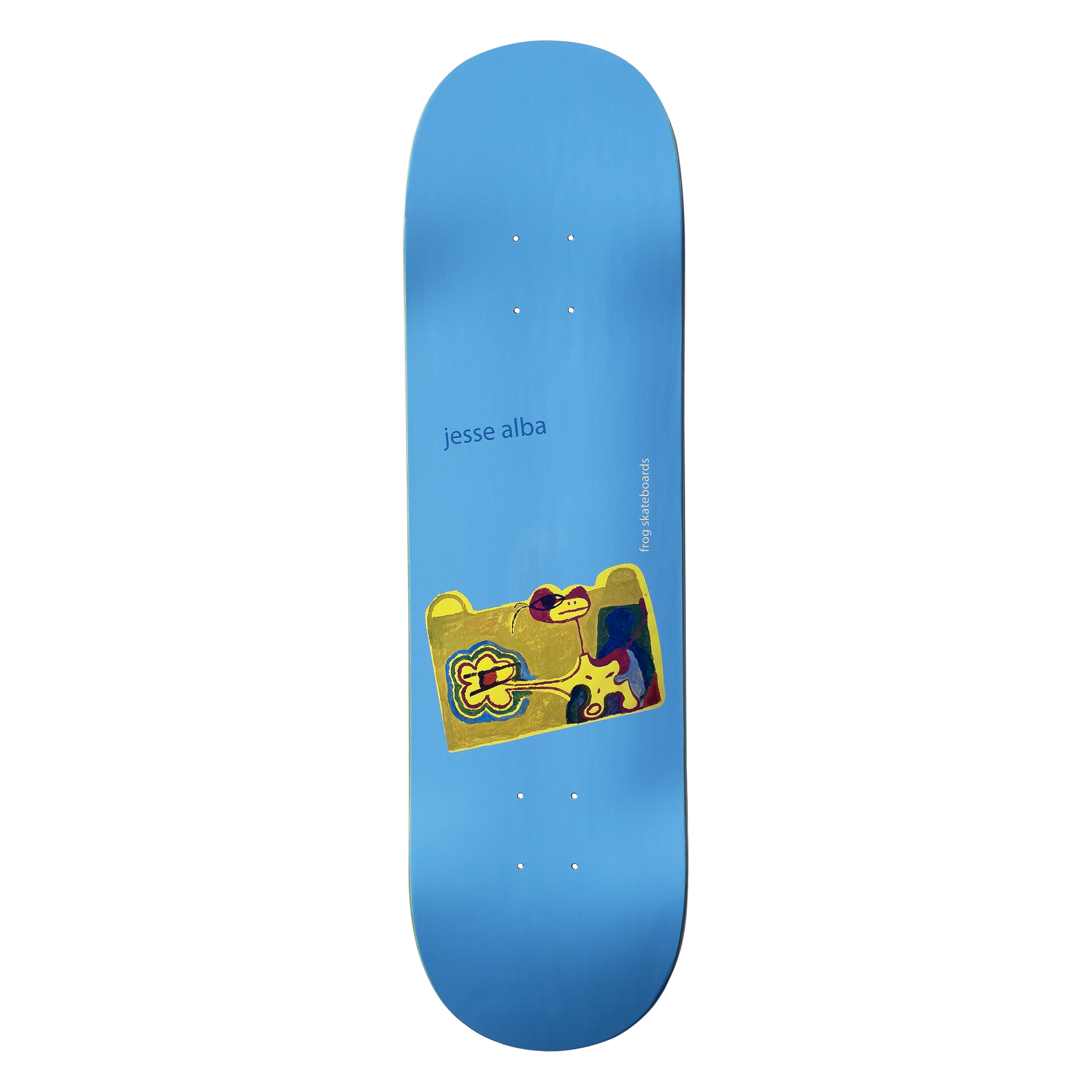 Painting (Jesse Alba) Deck – frog skateboards Painting (Jesse Alba) Deck – frog skateboards