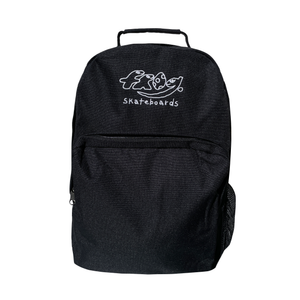 Dino Logo Backpack (Black) frog skateboards Dino Logo Backpack (Black) frog skateboards