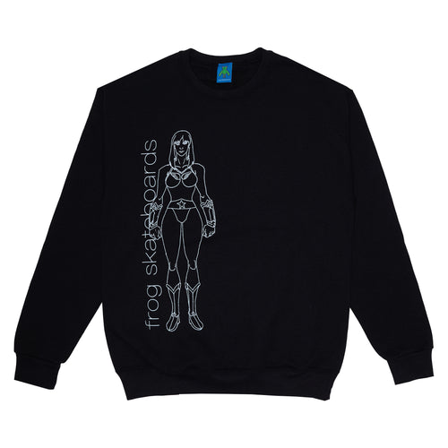 Comic Book Crewneck (Black)