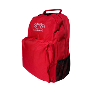 Dino Logo Backpack (Red)