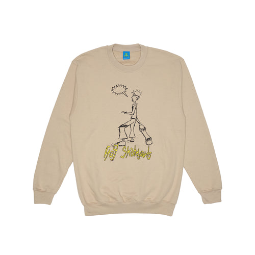 Skater Crewneck (Sand)