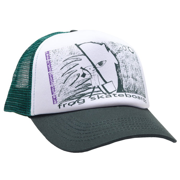 R U Going With Me? Trucker Hat (Green)