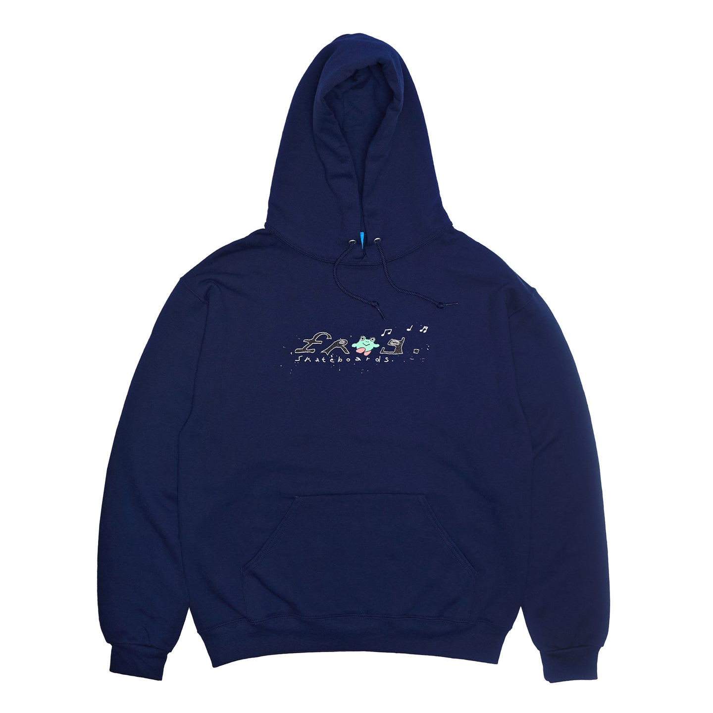 Happy Dirty Frog Hoodie (Navy)