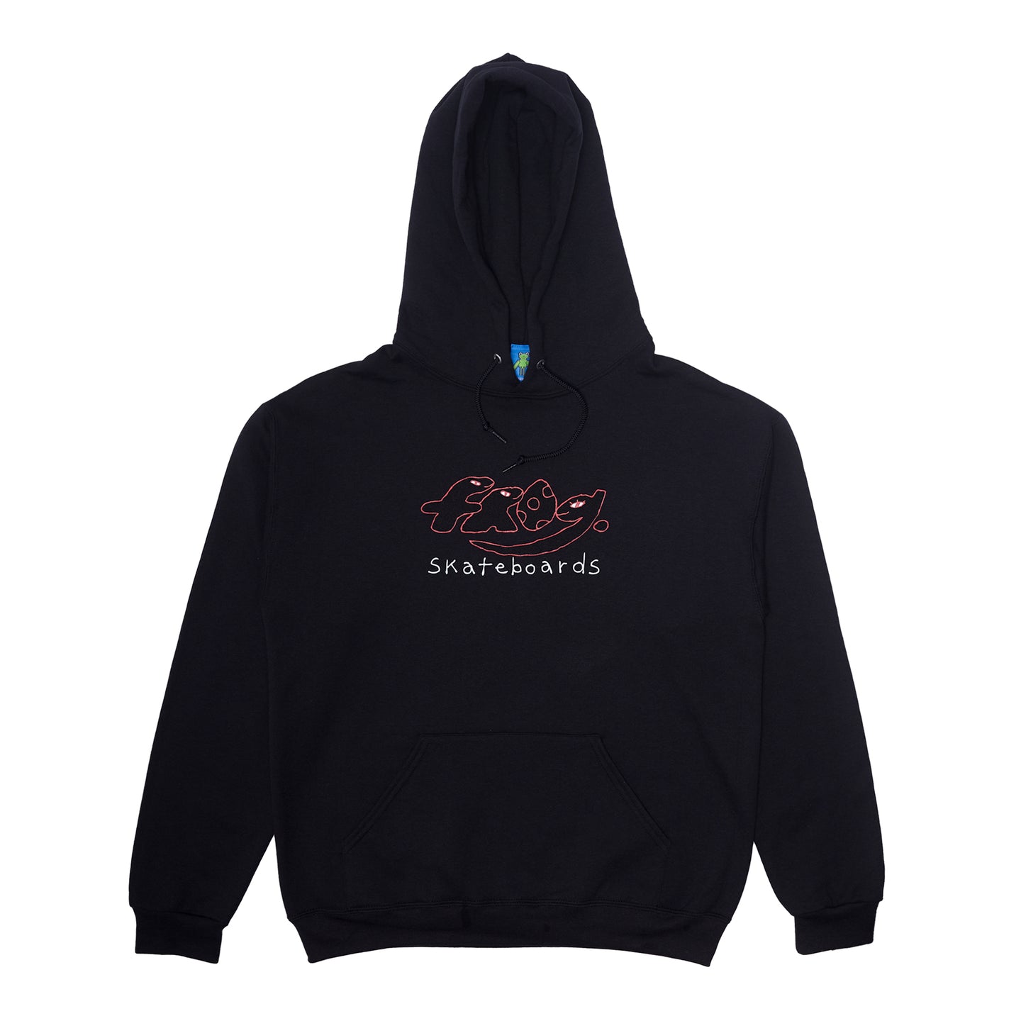 Dino Logo Hoodie (Black) W25 – frog skateboards