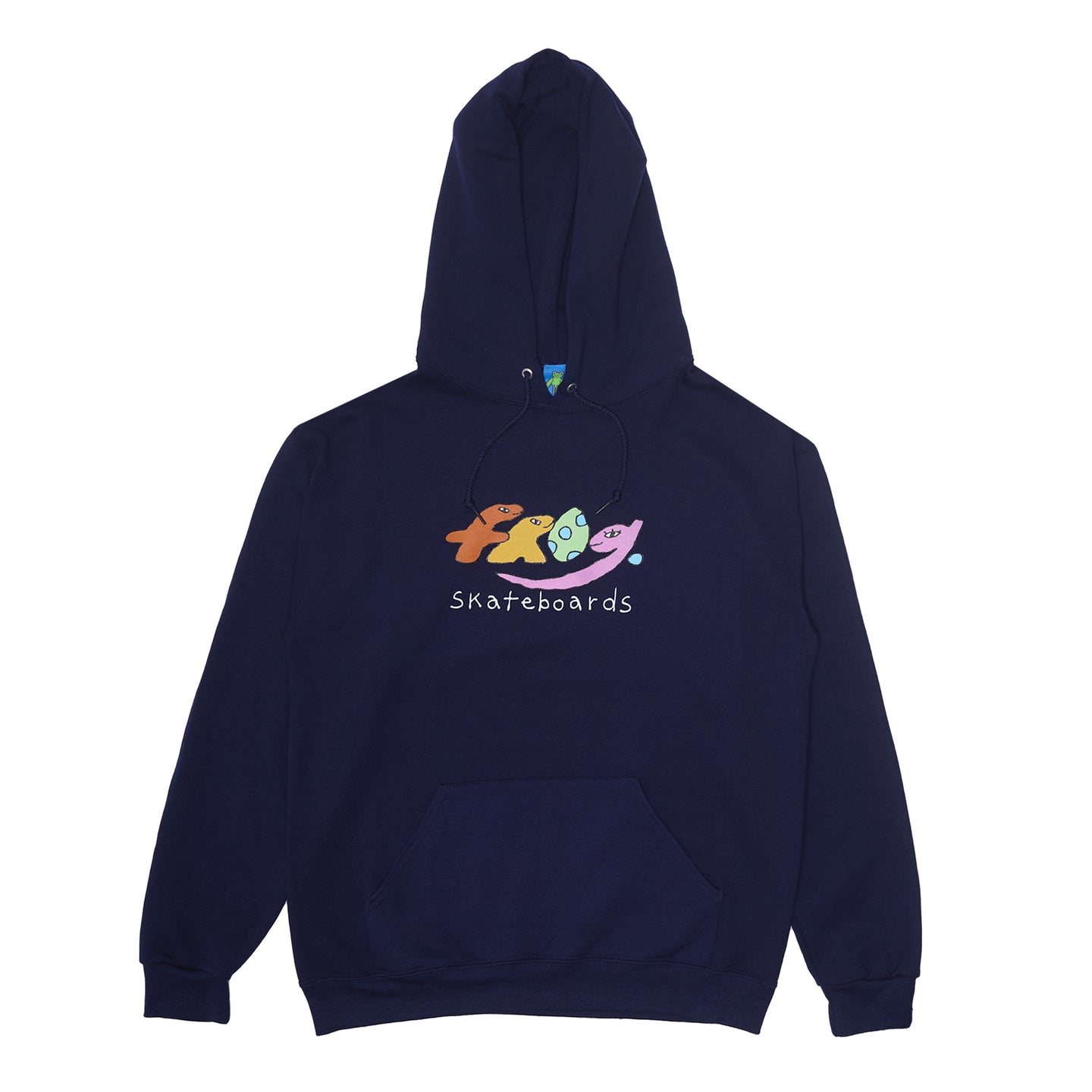 Dino Logo Hoodie (Navy) – frog skateboards