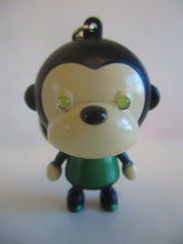 Robot Monkey Keychain (Black)