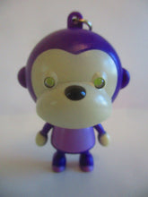 Robot Monkey Keychain (Purple)