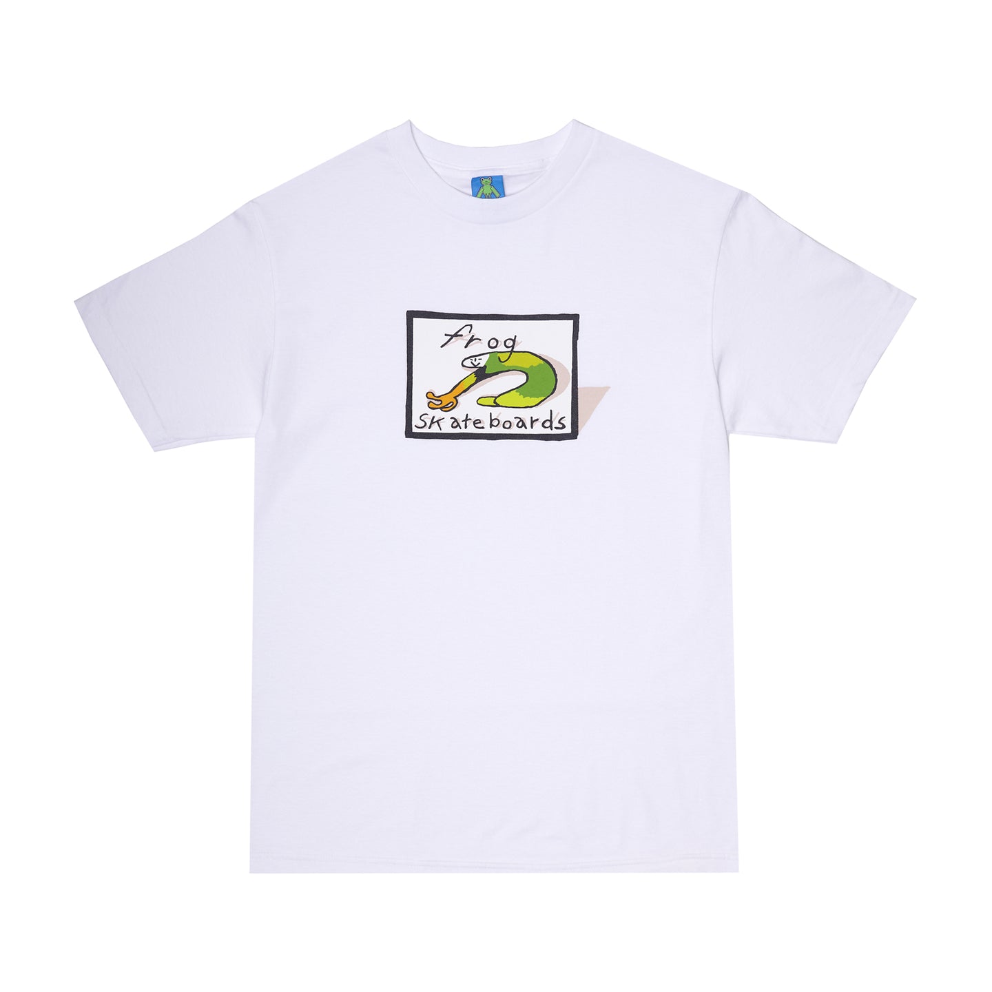 Classic Logo (White) – frog skateboards
