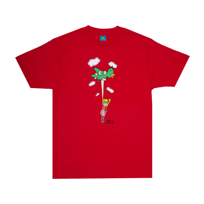 Bird Girl T-Shirt (Red)