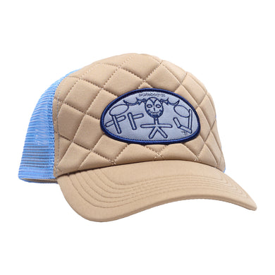 Skoom Logo Trucker (Brown/Blue)