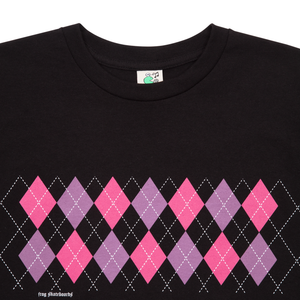 Total Argyle Tee (Black)