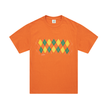 Total Argyle Tee (Dark Orange)