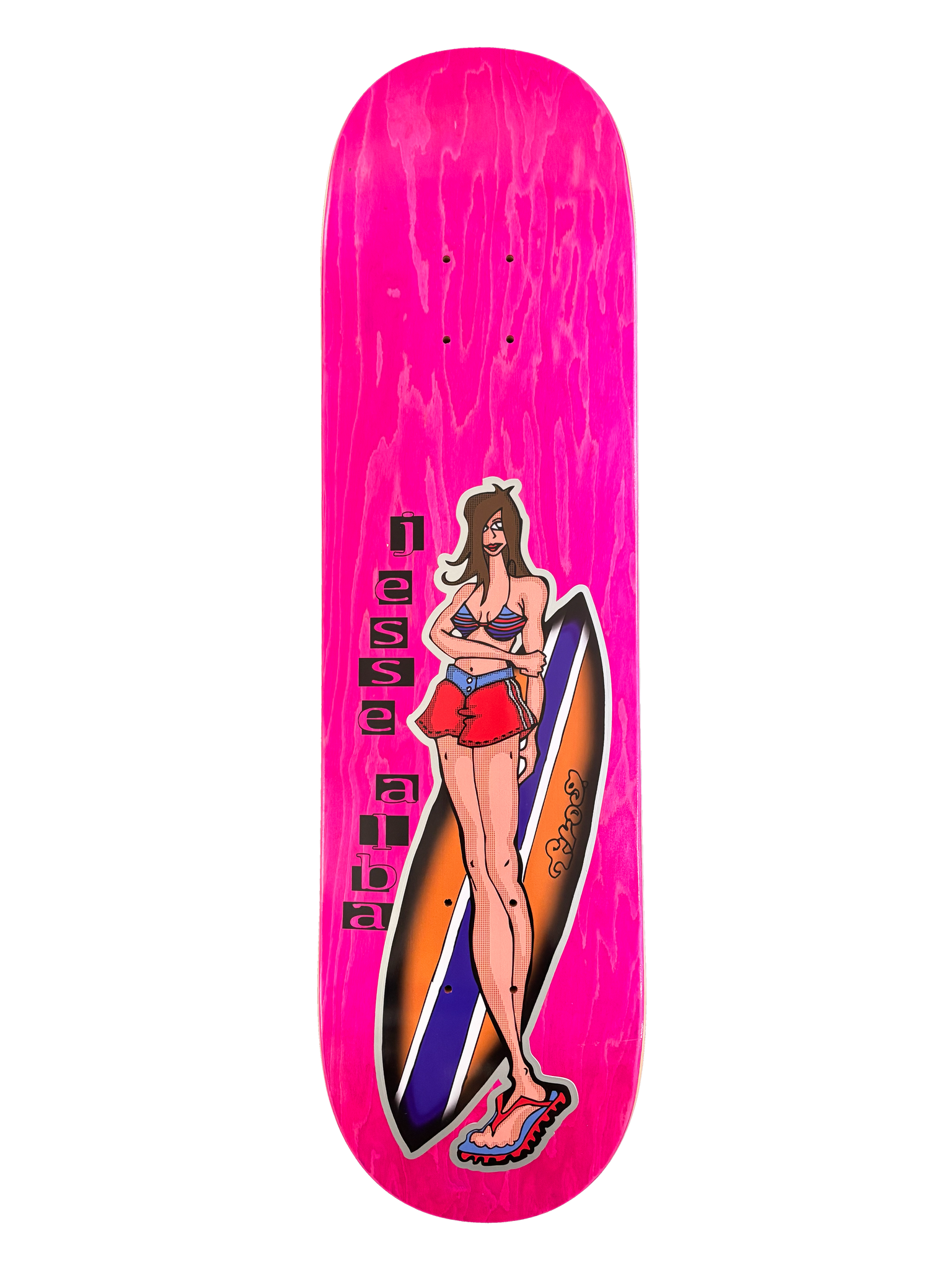Surfer Girl (Jesse Alba) Deck – frog skateboards Surfer Girl (Jesse Alba) Deck – frog skateboards