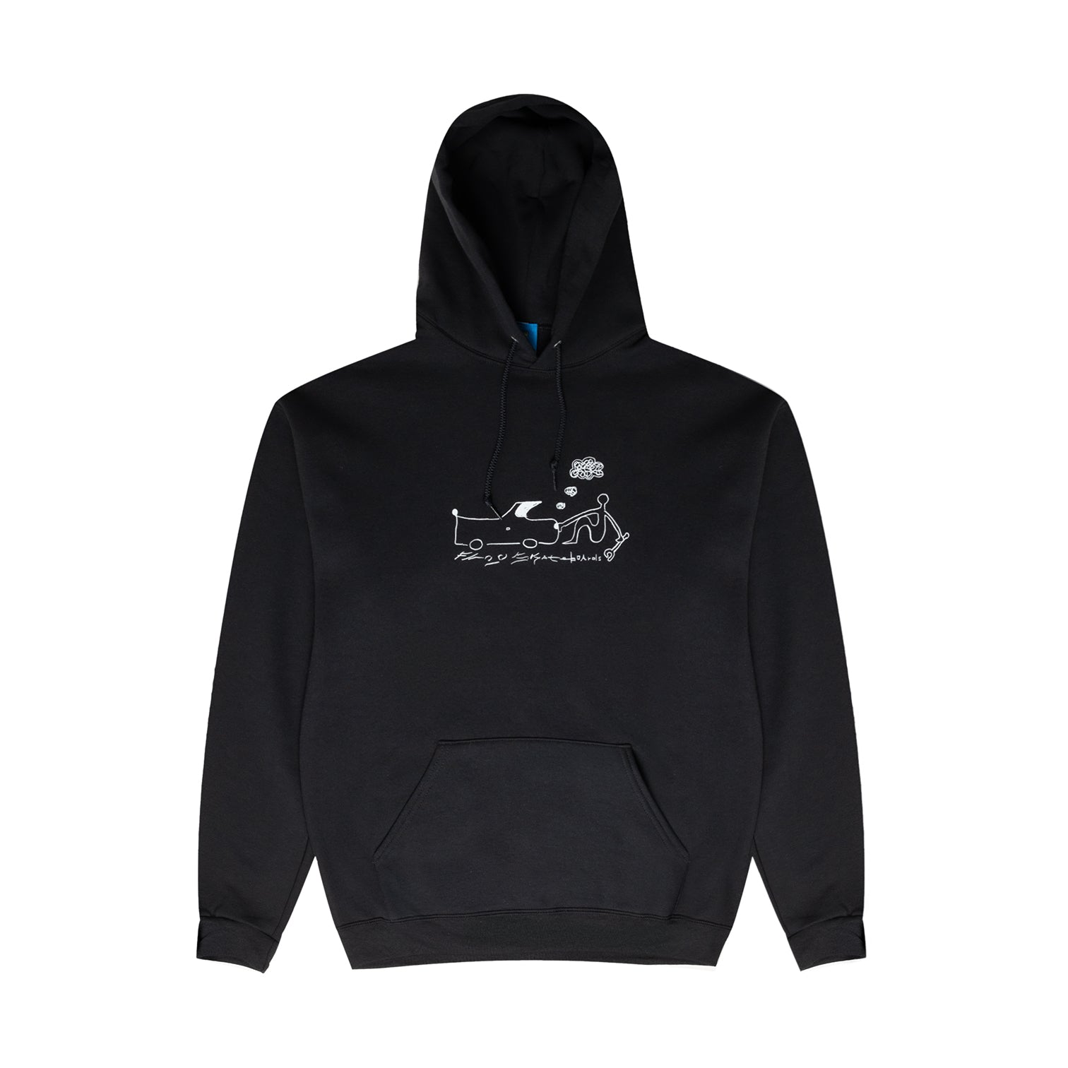 Truck Repair Hoodie (Black) – frog skateboards