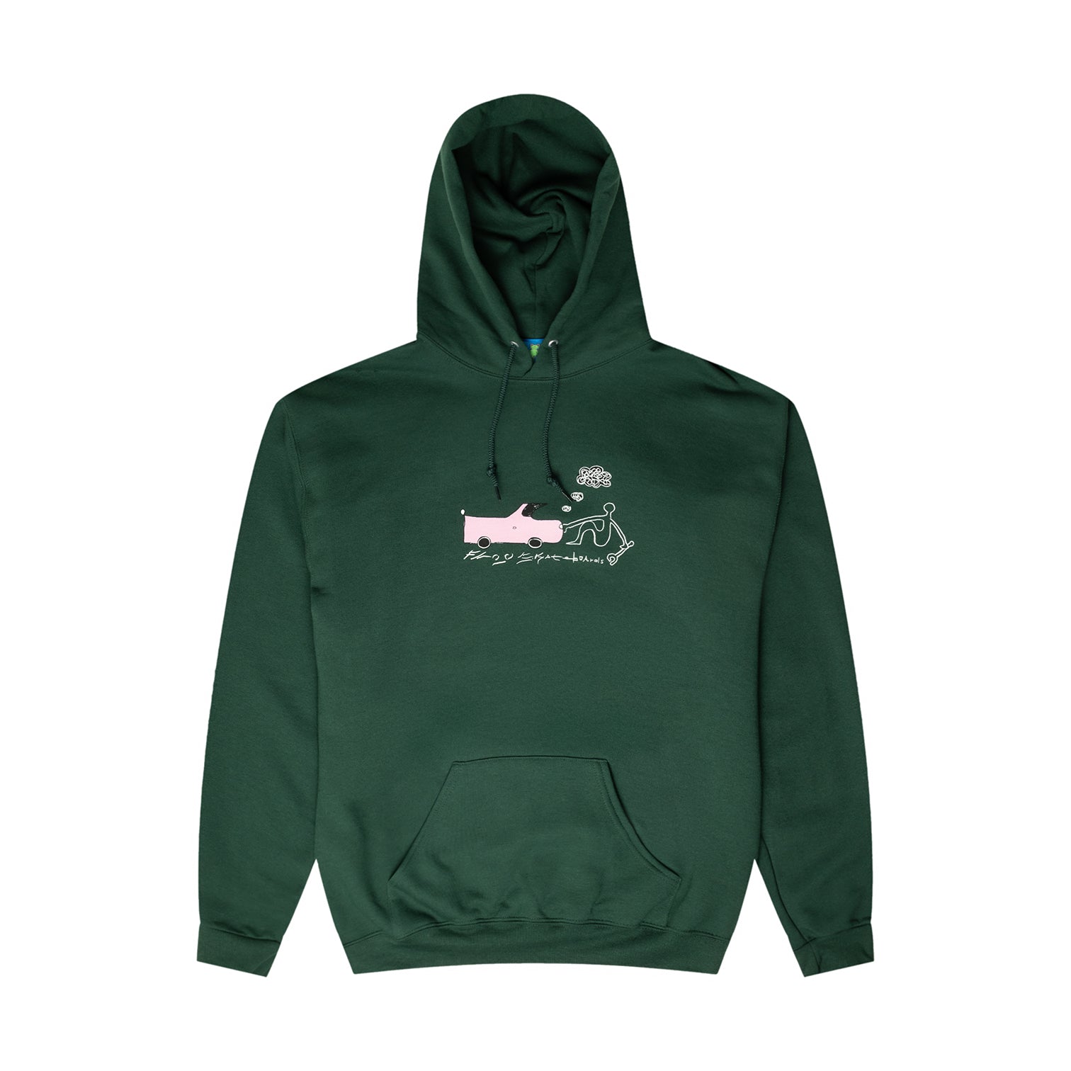 Truck Repair Hoodie (Forest) – frog skateboards