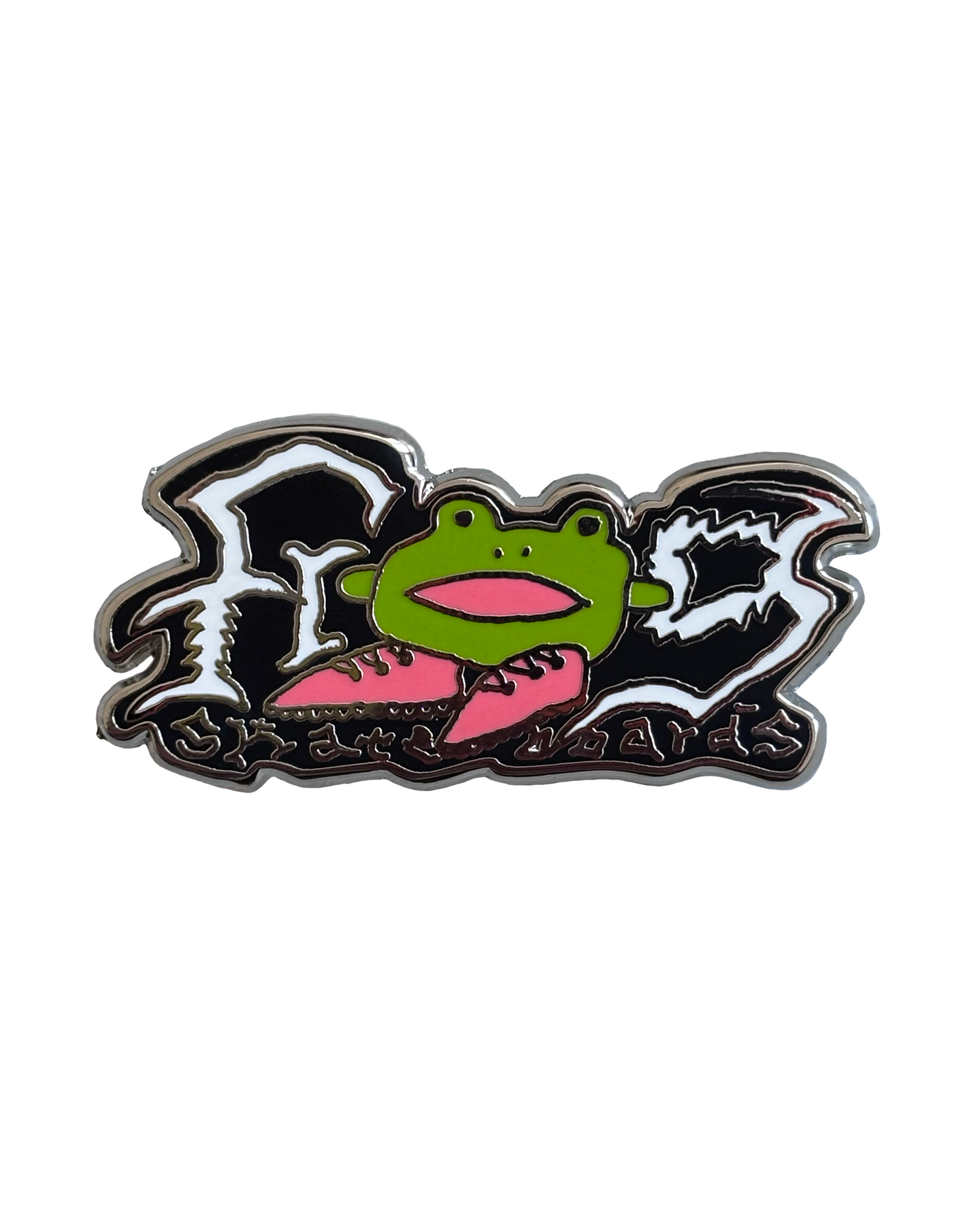 Big Shoes Pin (Green)