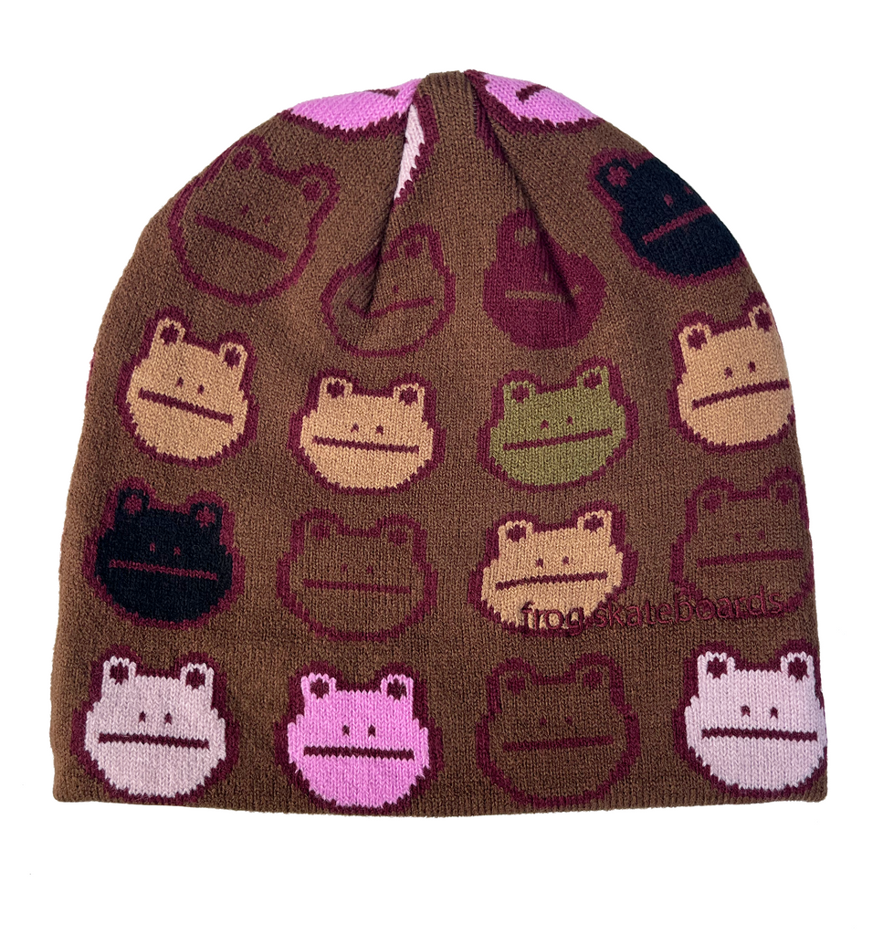 Frog Nation Beanie (Brown) – frog skateboards