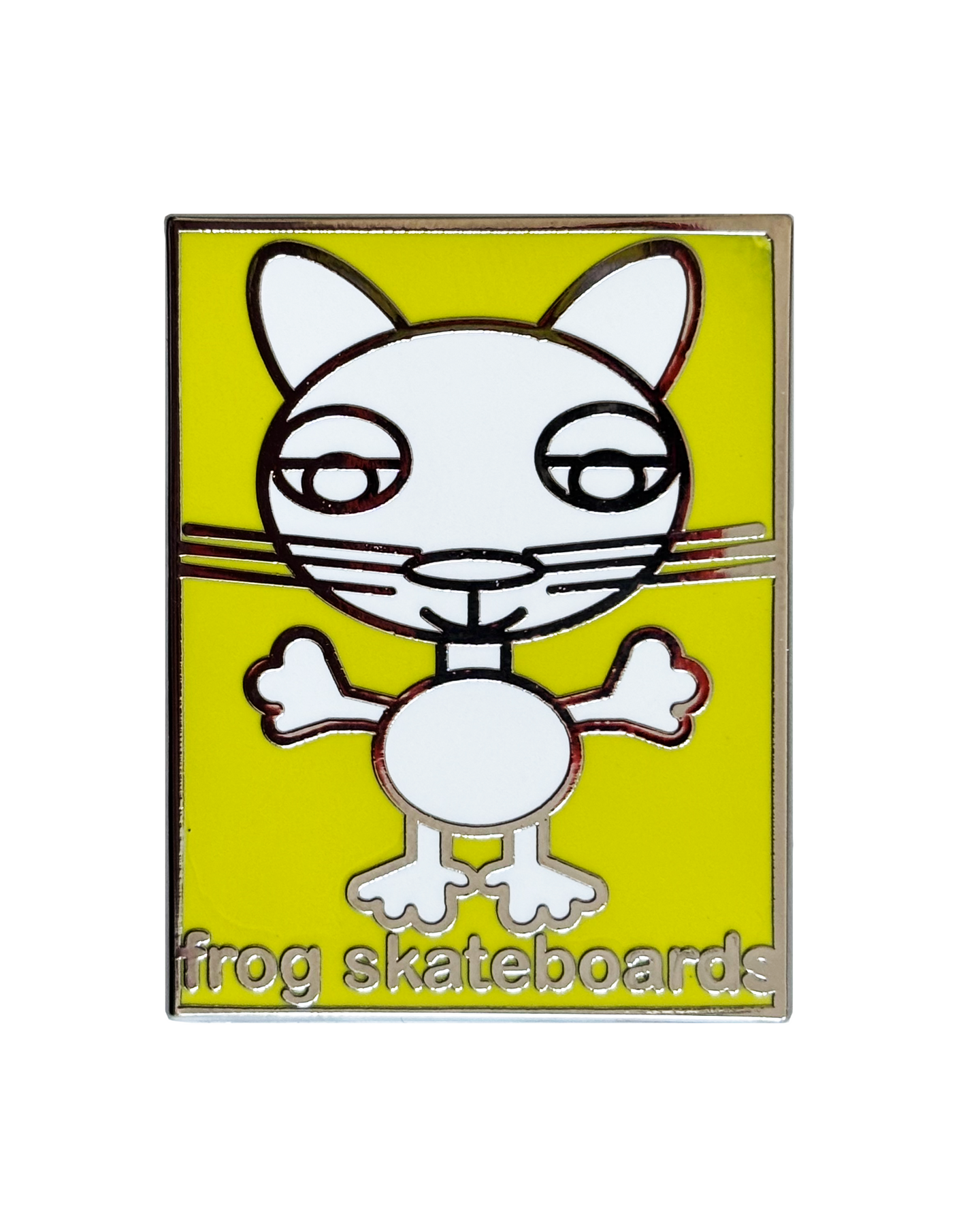 Yellow Cat Pin (Yellow)