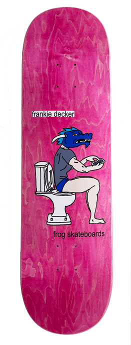 frog skate boards デッキ 8インチ 有名人サイン入り frog skate frog skate boards デッキ 8インチ 有名人サイン入り frog skate