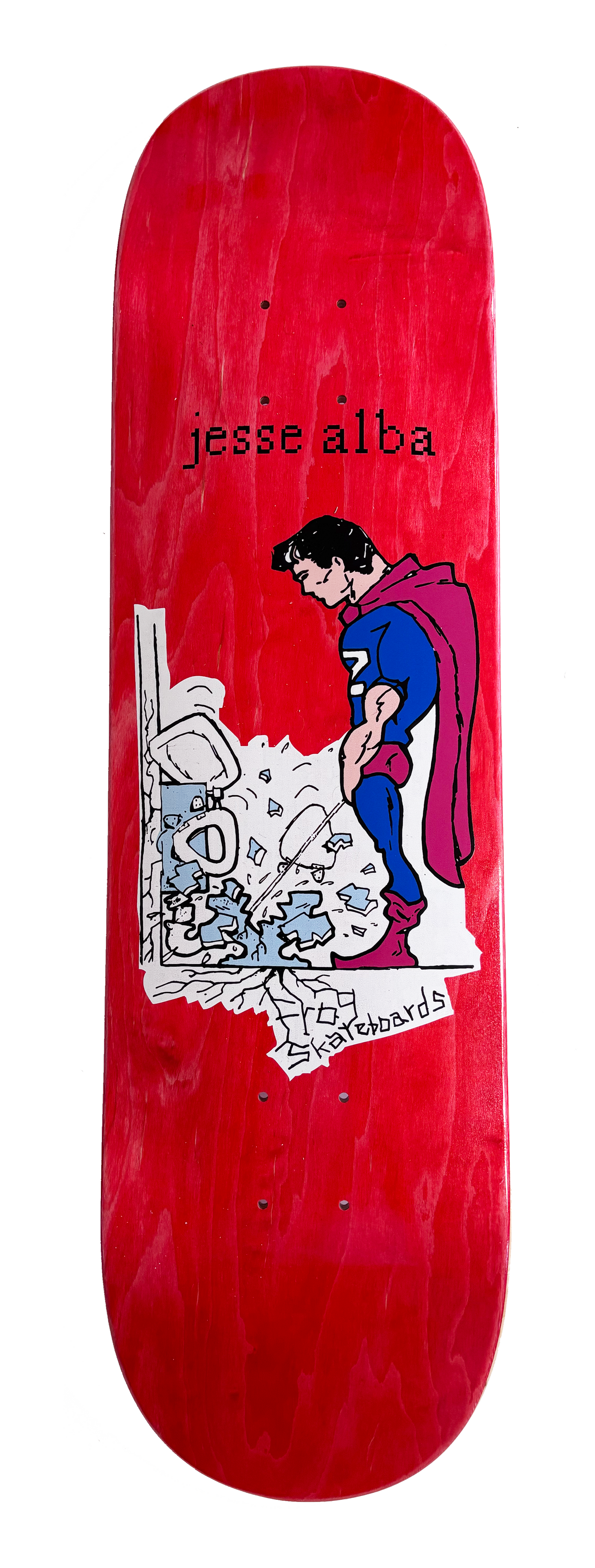 Powerful Stream - Jesse Alba Deck – frog skateboards Powerful Stream - Jesse Alba Deck – frog skateboards