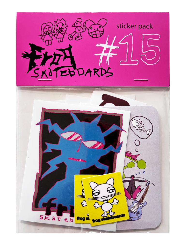 Sticker Pack #15 (Multi) – frog skateboards