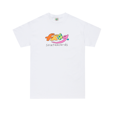 Dino Logo Tee (White)