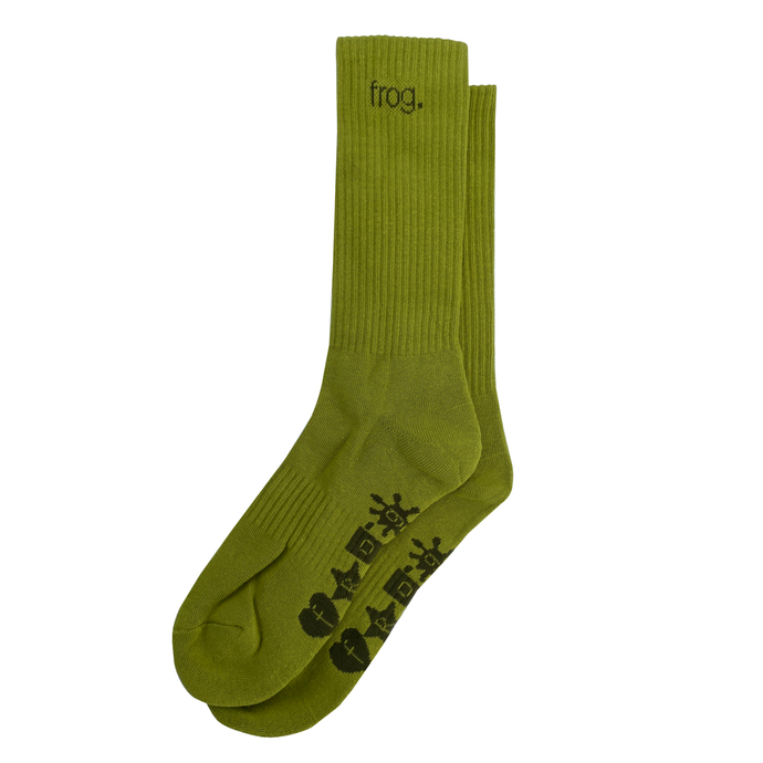 Frog Socks (Olive)
